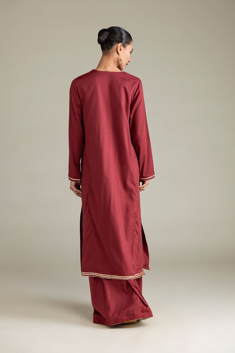Dyed | Blended Twill | Kurta | USD 40.00